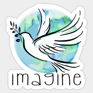 Peace on Earth Sticker